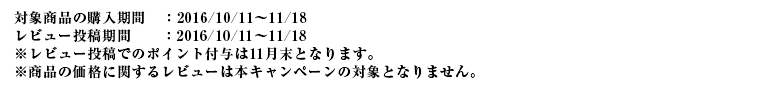 キャンペーン概要