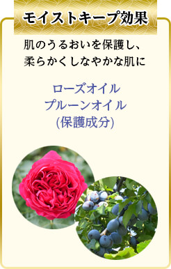 モイストキープ効果