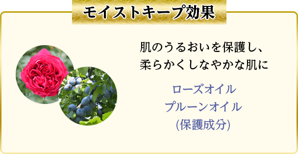 モイストキープ効果