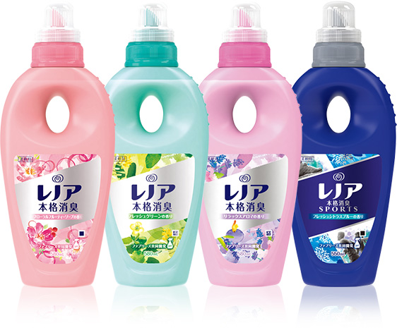 レノア本格消臭４商品写真