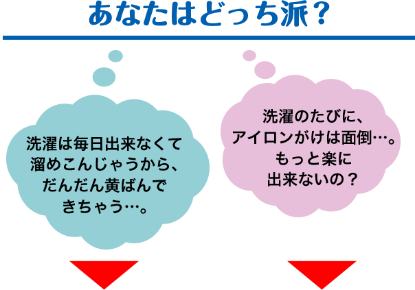 あなたはどっち派？