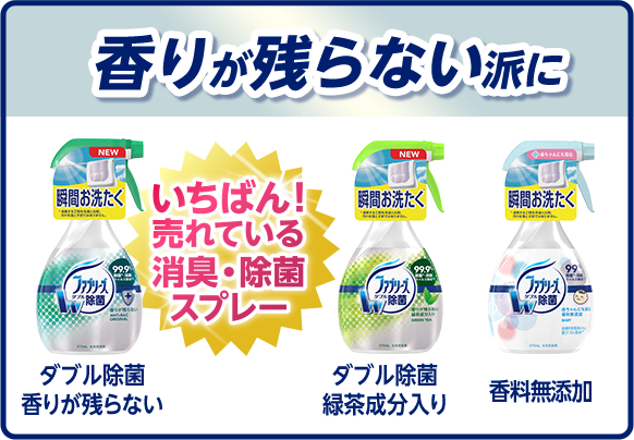 香りが残らない派に