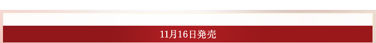 11月16日発売