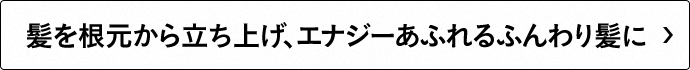 髪を根元から立ち上げ、エナジーあふれるふんわり髪に