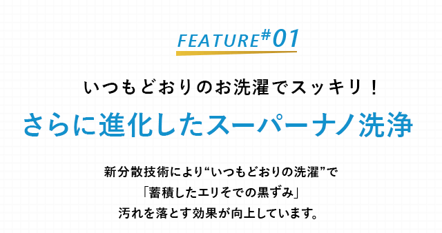 さらに進化したスーパーナノ洗浄