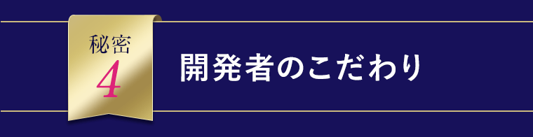 開発者のこだわり