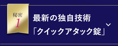 最新の独自技術「クイックアタック錠」