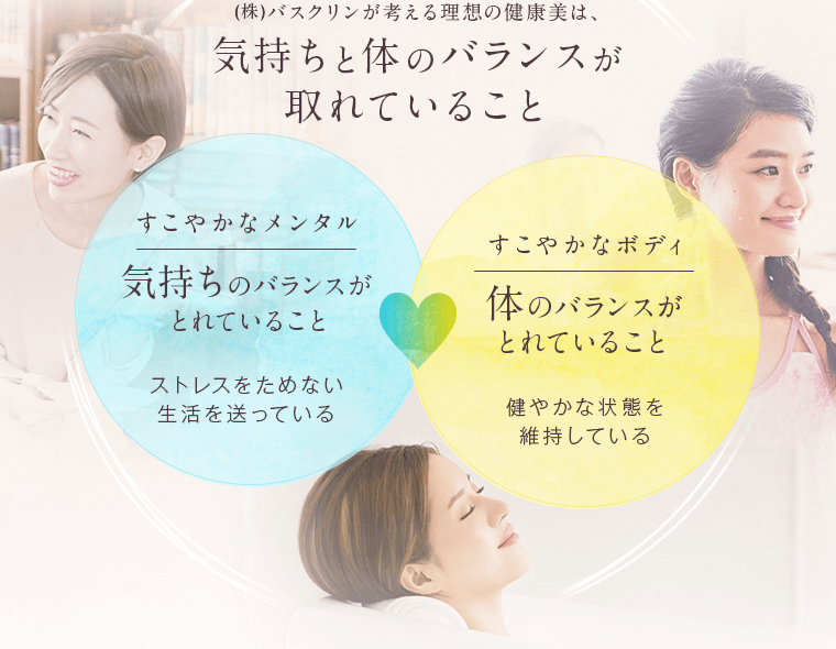 気持ちと体のバランスが取れていること