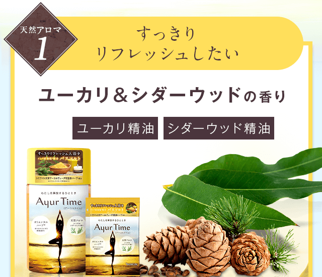 すっきりリフレッシュしたい