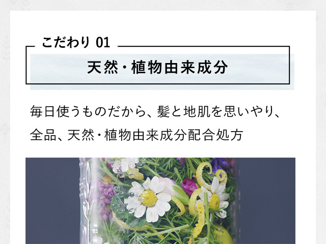 天然・植物由来成分 