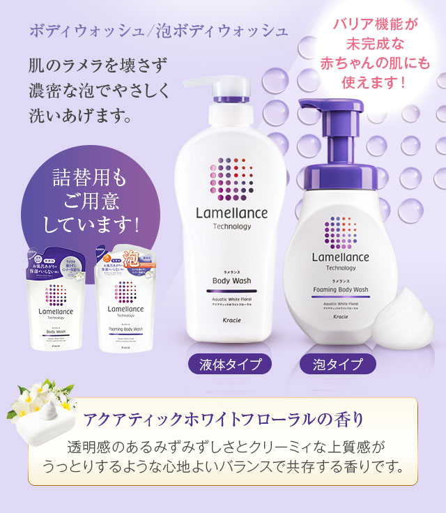 お風呂上りの保湿ケアがいらないボディウォッシュ