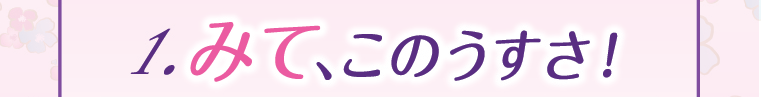 みて、このうすさ！
