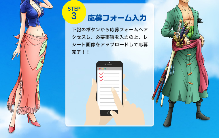 STEP3 応募フォーム入力