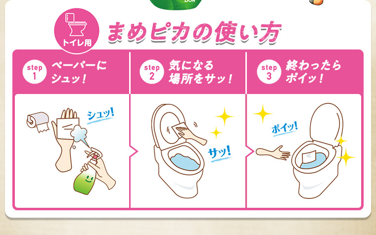 まめピカの使い方