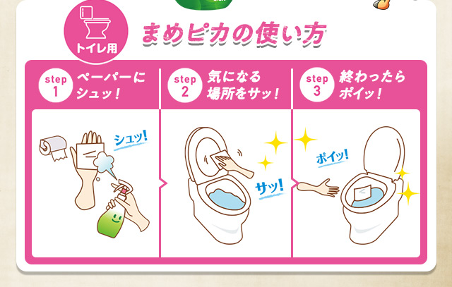 まめピカの使い方
