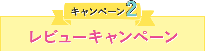 キャンペーン2 レビューキャンペーン