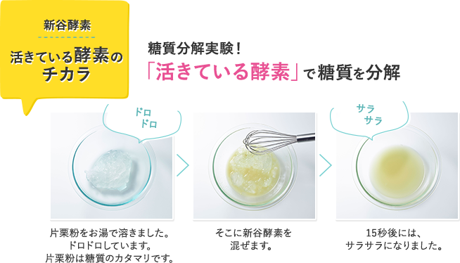 新谷酵素 活きている酵素のチカラ