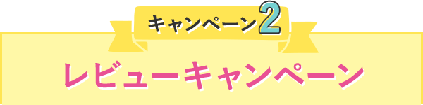 キャンペーン2 レビューキャンペーン