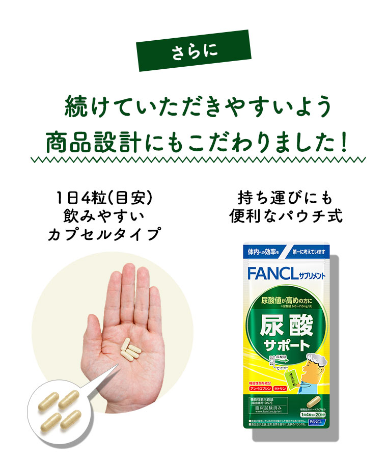 さらに！続けていただきやすいよう商品設計にもこだわりました！