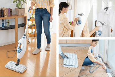 Shark 2-IN-1 プロ スチームモップ　S3974J