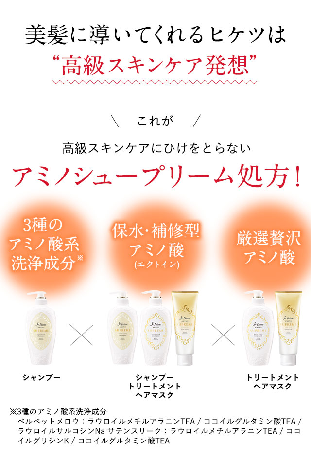 美髪に導いてくれるヒケツは“高級スキンケア発想”