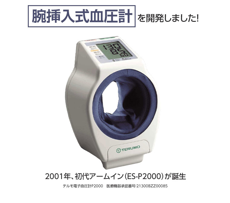 2001年、初代アームイン（ES-P2000）が誕生