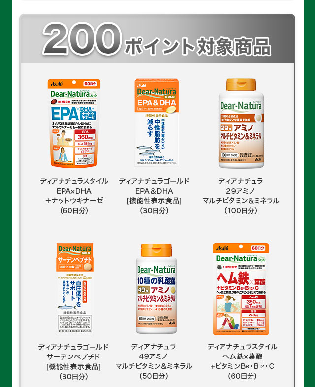 200ポイント対象商品