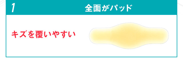 全面がパッド