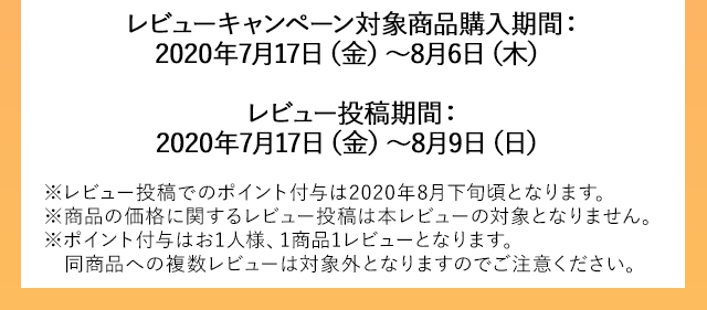 キャンペーン期間