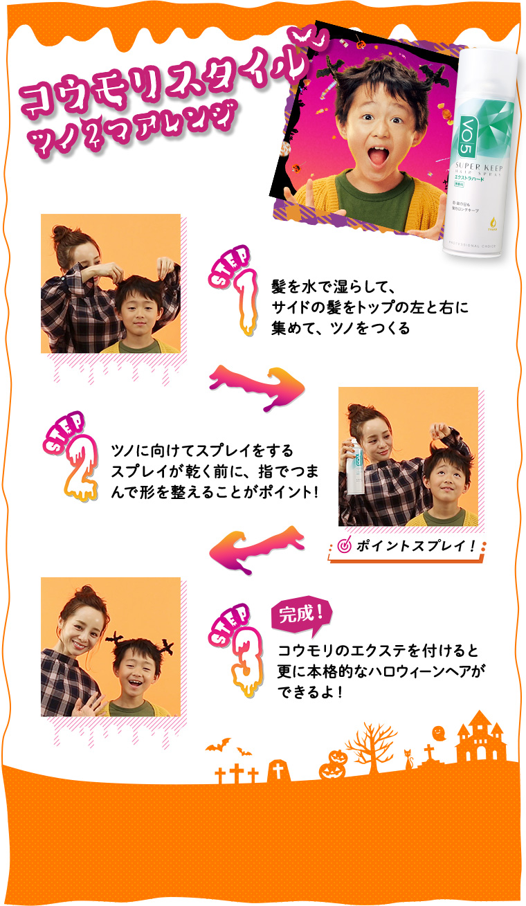 コウモリスタイル