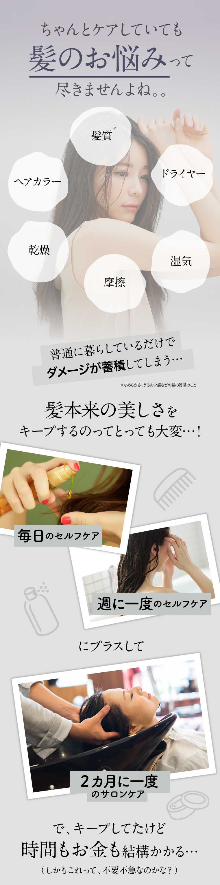 髪の悩み