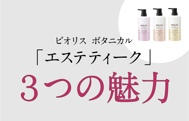 3つの魅力