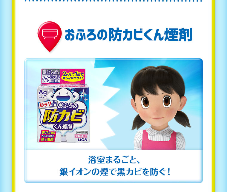 おふろの防カビくん煙剤