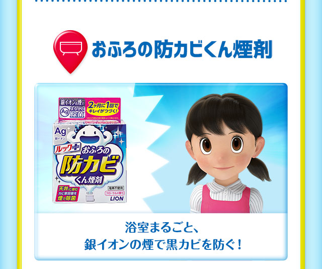 おふろの防カビくん煙剤