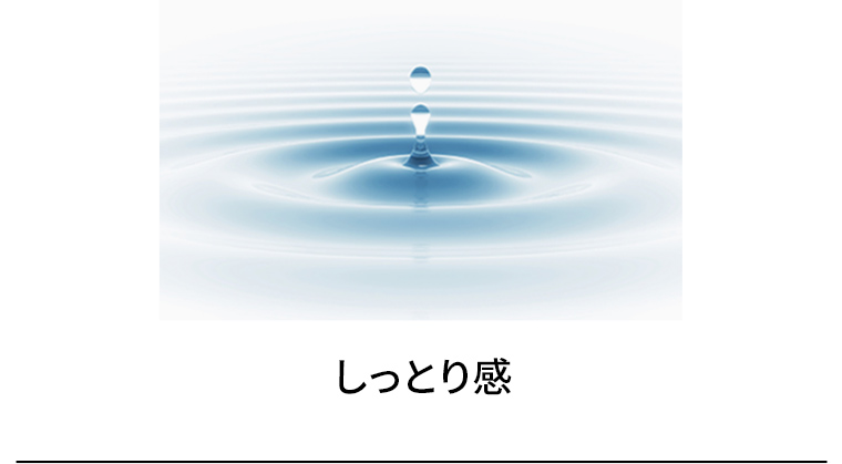 しっとり感