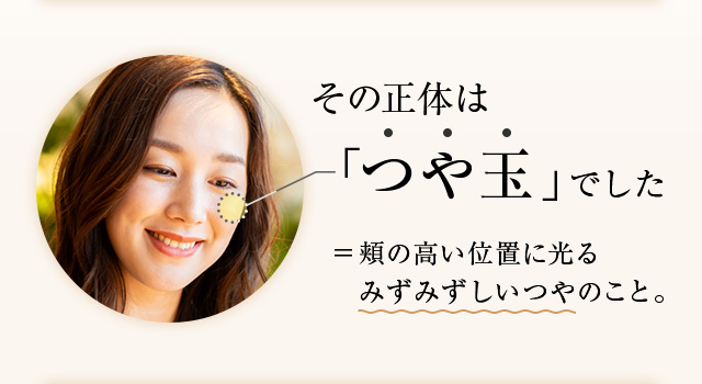 その正体は「つや玉」でした