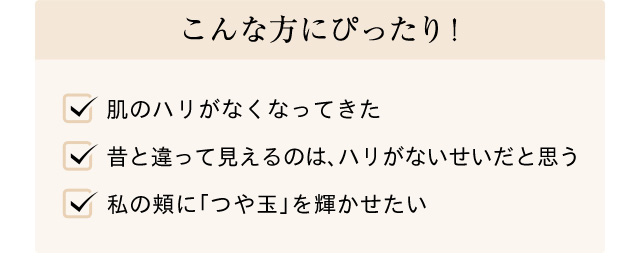 こんな方にぴったり！