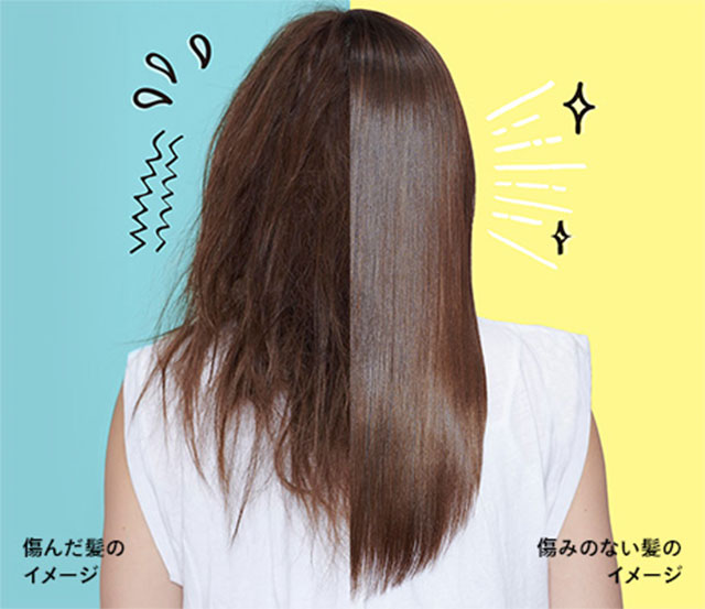 髪ビフォーアフターイメージ