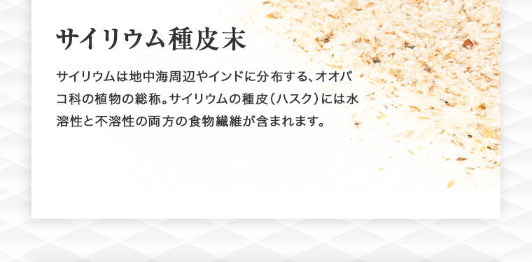 サイリウム種皮末