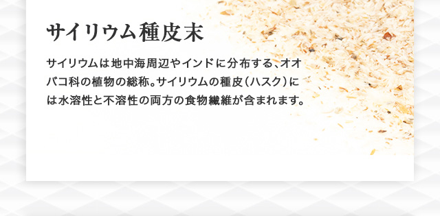 サイリウム種皮末