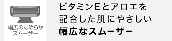 幅広なスムーザー