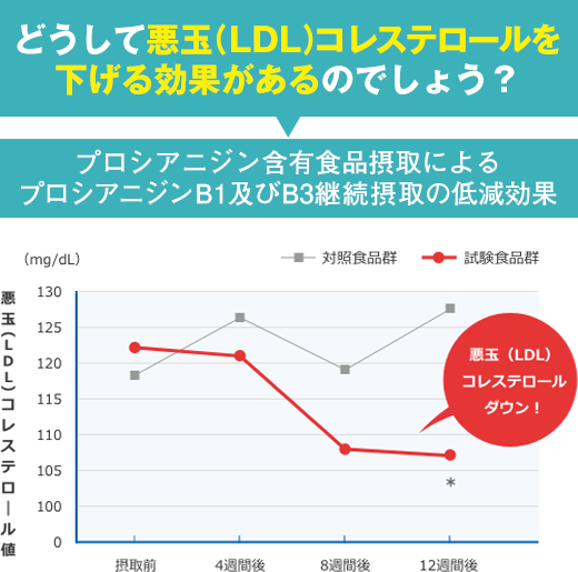 どうして悪玉（LDL）コレステロールを下げる効果があるのでしょう？