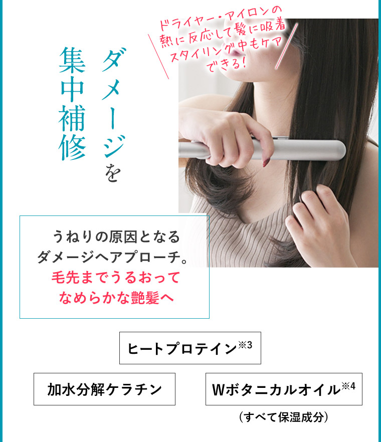 ダメージを集中補修