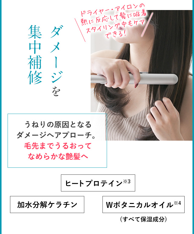 ダメージを集中補修
