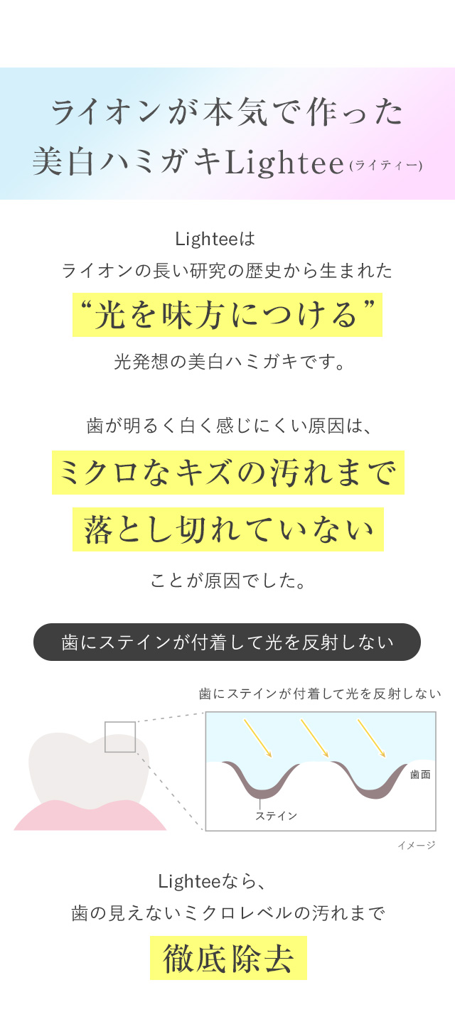 光を味方につける