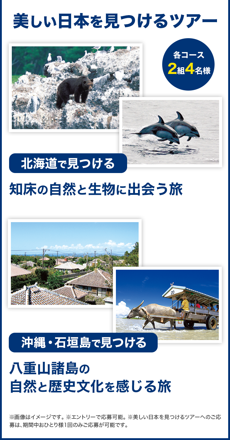 美しい日本を見つけるツアー