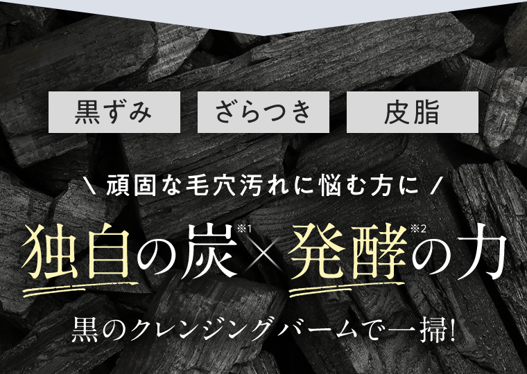 独自の炭×発酵の力