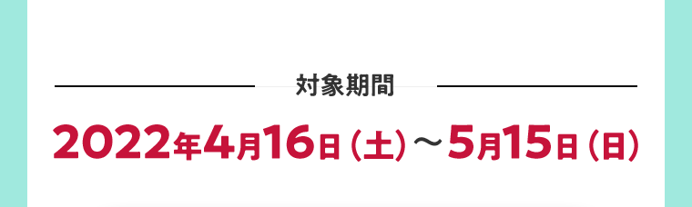 対象期間
