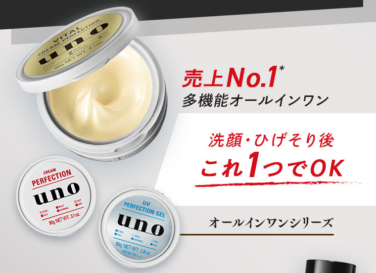 洗顔・ひげそり後これ１つでOK
