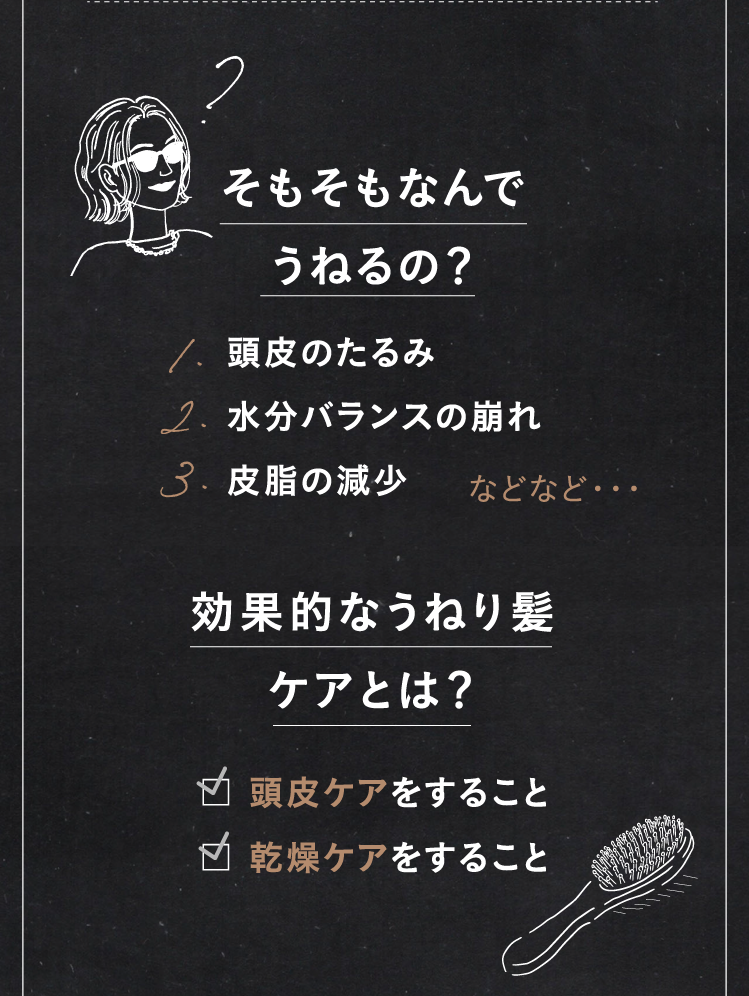 そもそもなんでうねるの？